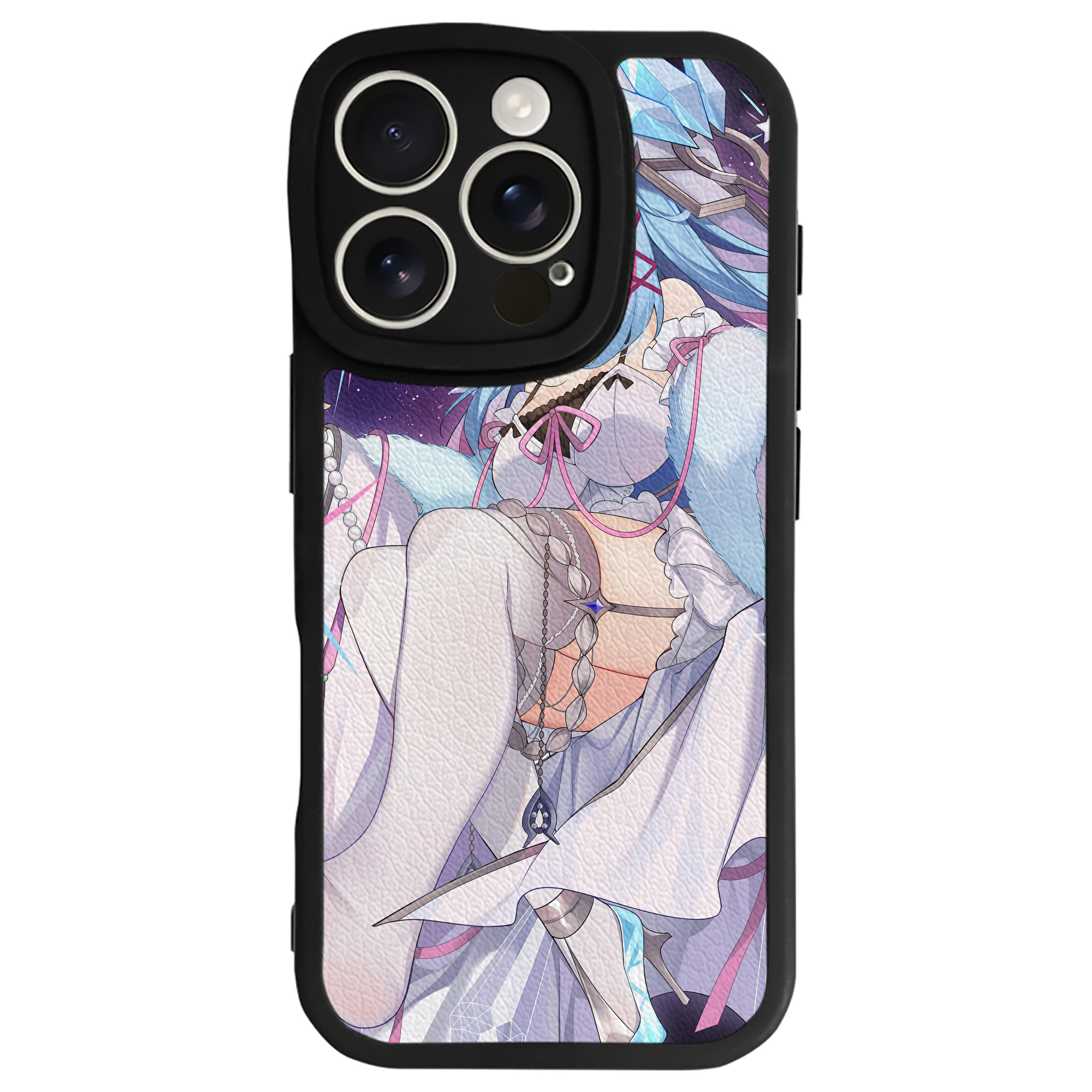 （画像用） 遊☆戯☆王 Yu-Gi-Oh! 【iPhone 16シリーズ対応】シリコンスマホケース（レザー調） 材質：シリコン